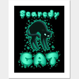 Scardey Cat Posters and Art